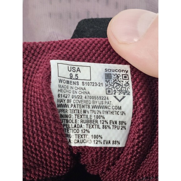 Saucony Shoes Womens Kinvara 13 Purple Running Shoes Sneakers Size 9.5 - Picture 10 of 10